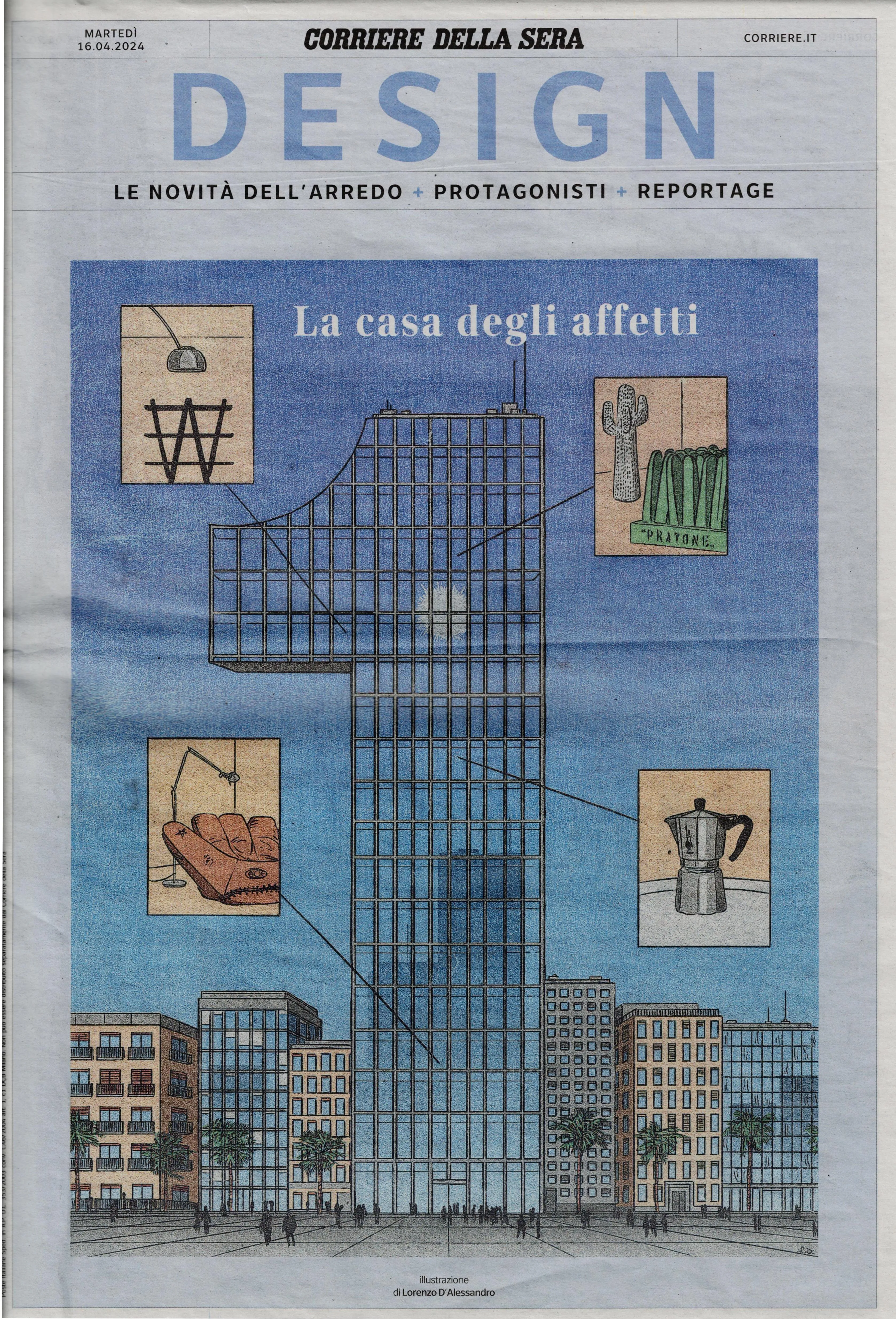 image for Corriere della Sera Design – April 2024 – Italy