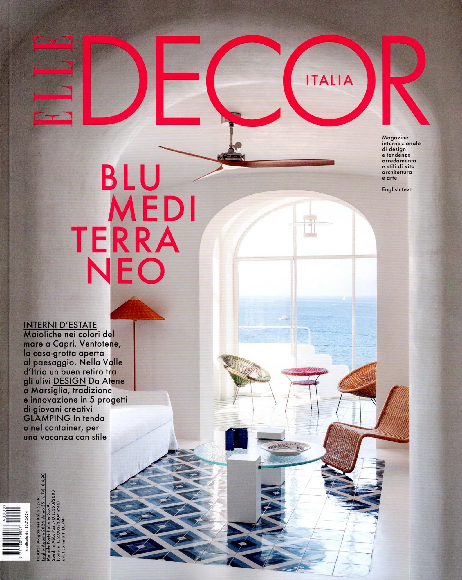 image for Elle Decor – August 2024 – Italy